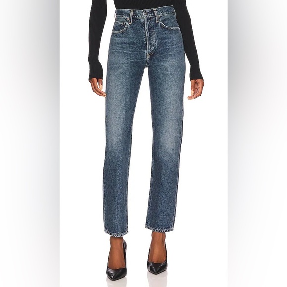 AGOLDE 90s Pinch Waist: High Rise Straight Jeans - Picture 9 of 9